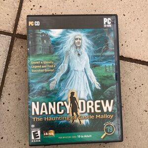 Nancy Drew. The haunting of Castle Malloy. Game
